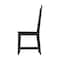 Alaterre Furniture Vienna Wood Dining Chairs, Black Set of 2, PR ANVI01WDC - alternate 9